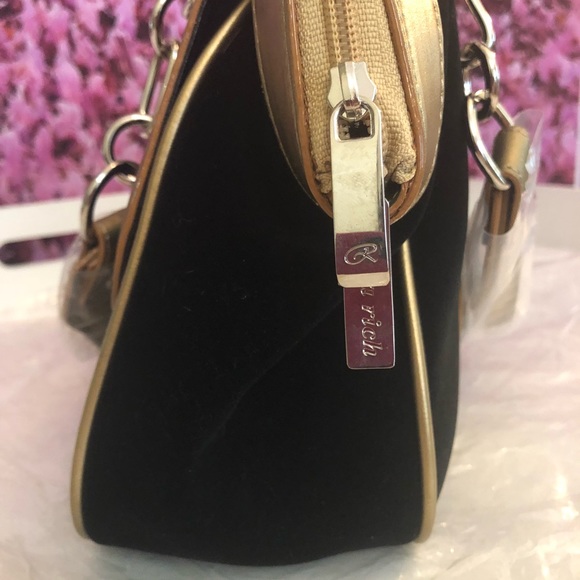 Gold Silver & Black Doctor Style Satchel - Retail - Picture 4 of 8